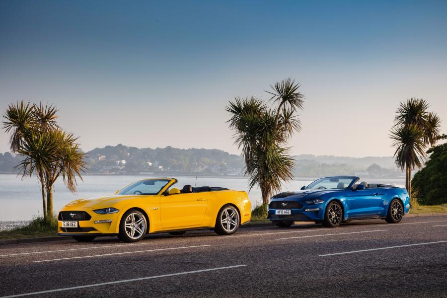  Ford Mustang EcoBoost Convertible 2018 года  (UK) (фото 4 из 4)